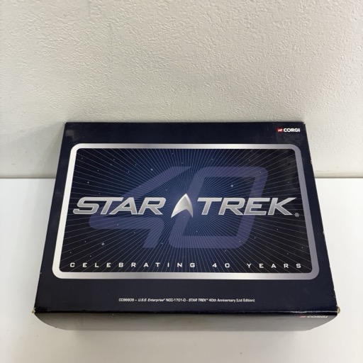 CORGI スタートレック CC96609 U.S.S. Enterprise NCC-1701-D 40th Anniversary フィギュア