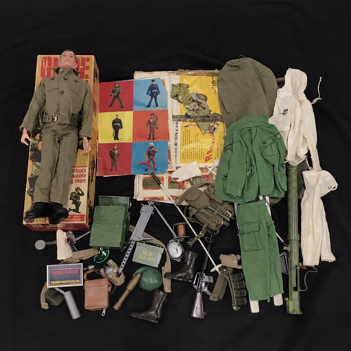 ハズブロ GI JOE ACTION SOLDIER フィギュア 他 バズーカー砲 フィールドパック 等