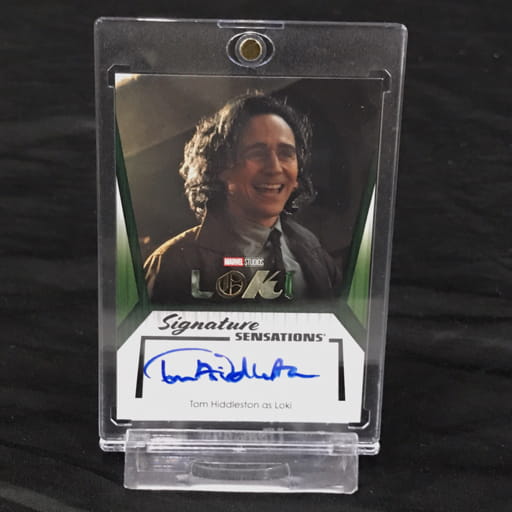 アッパーデック MARVEL LOKI ロキ トム・ヒドルストン 直筆カード トレーディングカード